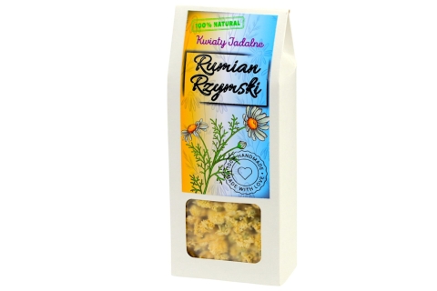Kwiaty Jadalne RUMIAN RZYMSKI (15g) Do Dekoracji, Naparów i Na Prezent